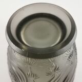 Art Nouveau vase Josef Inwald glass decor Koi Carps 1900