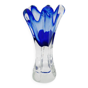 Vase sculptural bleu - josef