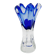 Sculptural vase - Josef Hospodka Chribska - Sommerso Blue - 1960