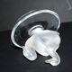 Lalique ring dish bird swan in frosted crystal and signed