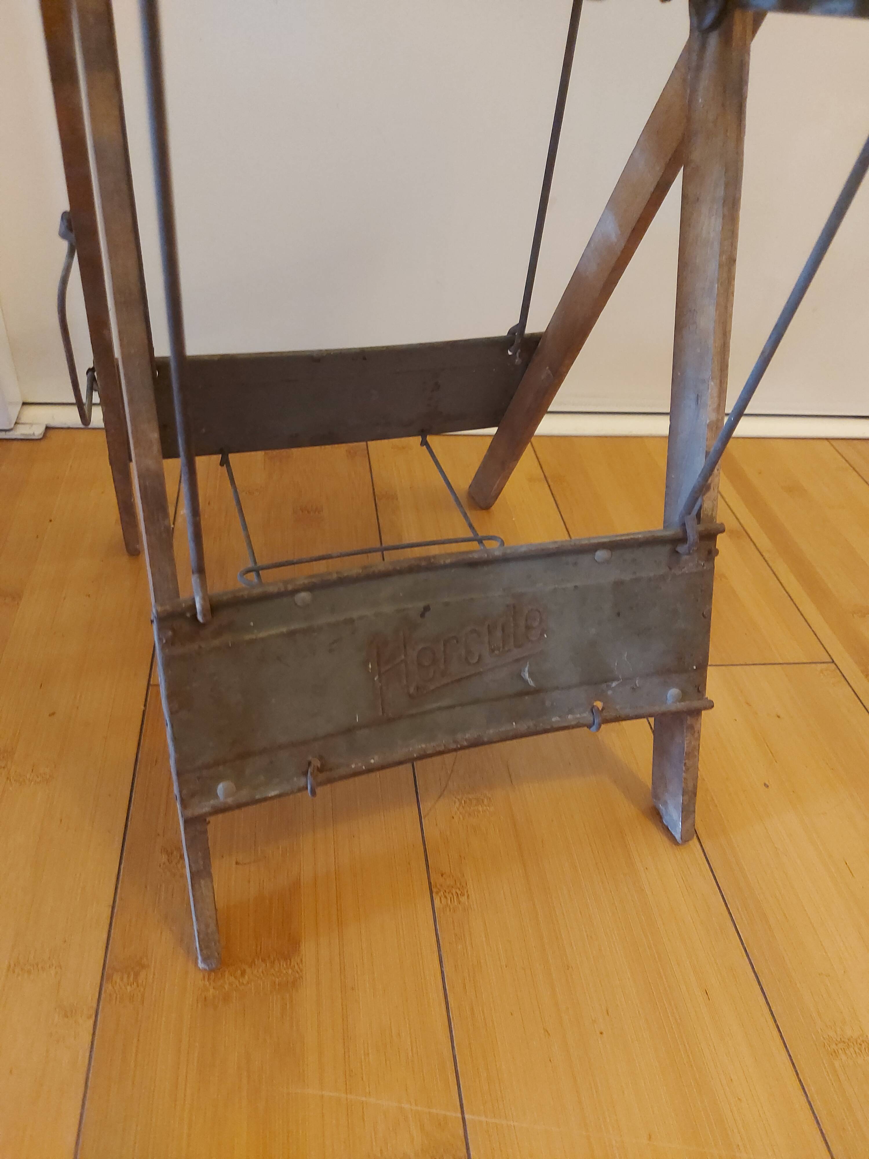 Chaise pliante vintage, hercule