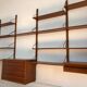 Scandinavian teak wall system "Royal system" Poul Cadovius