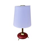 Table lamp with a lampshade Belgium 1980s.