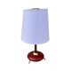 Table lamp with a lampshade Belgium 1980s.