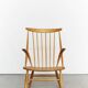 IW3 Fauteuil à bascule par Illum Wikkelsø pour Niels Eilersen