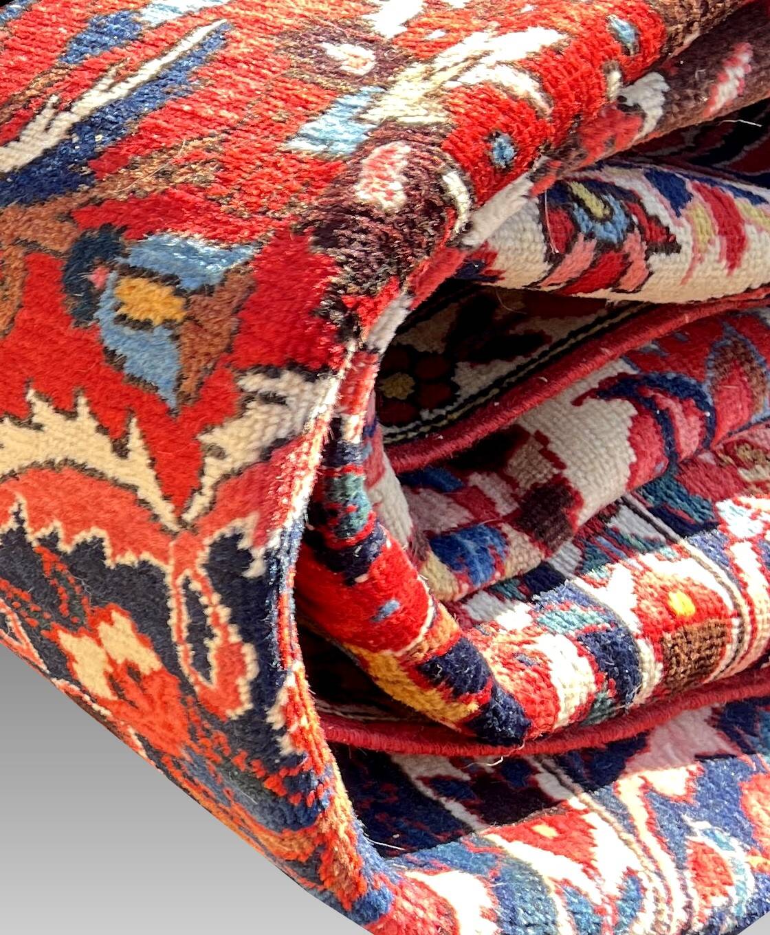 Persian Iran Saman Oriental Rug: 3.20 X 2.07 Meters - Made in