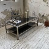 70s Belgo Chrome coffee table