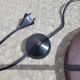 Lampadaire spot double Koch & Lowy 1970