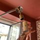 Lampadaire pied marbre