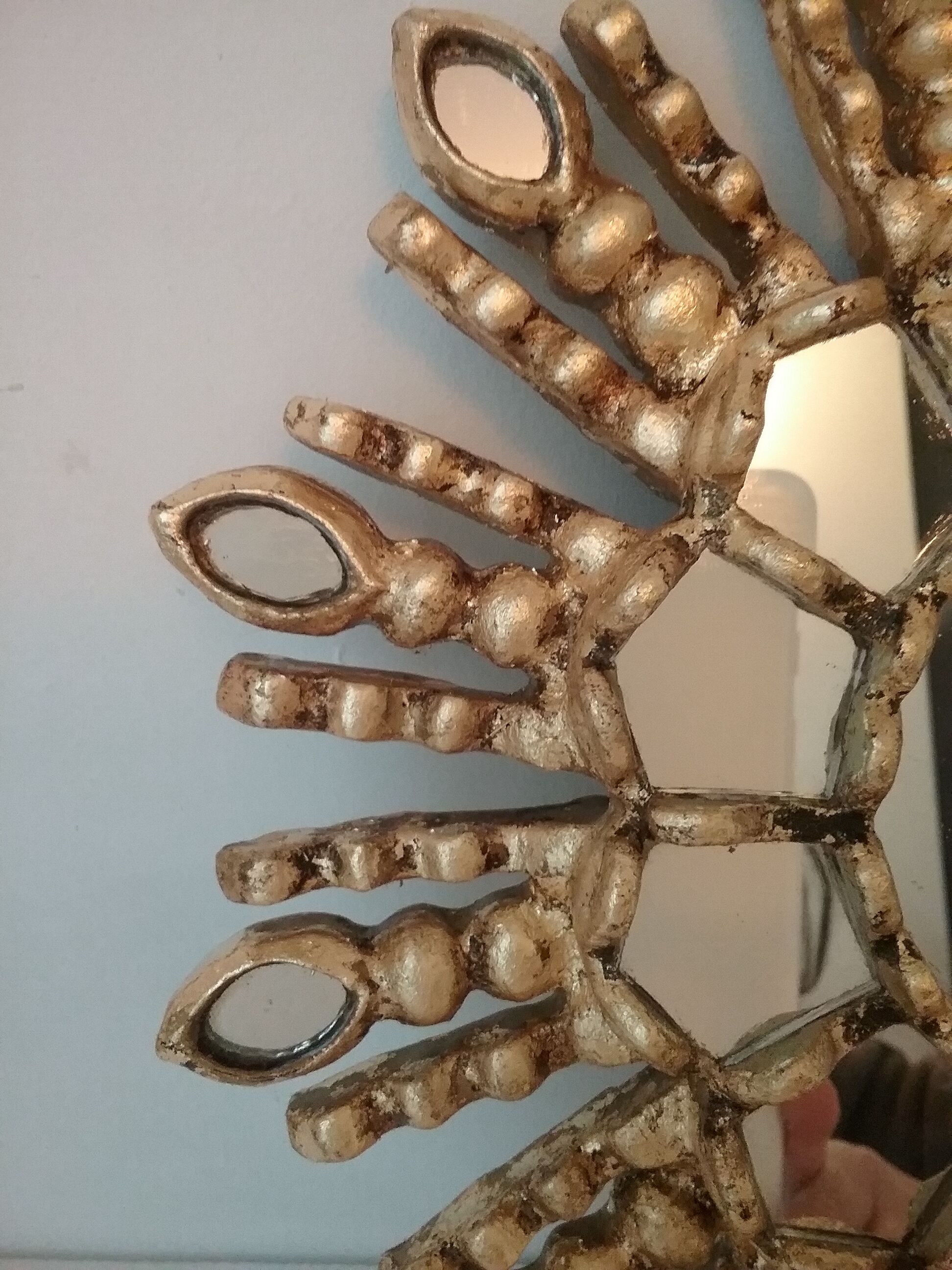 Closed-wall edify sun mirror - 27cm