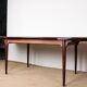 Danish extendable dining table in rosewood, model 54 by Gunni Omann