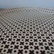 Perforated metal tray Mathieu Mategot 34cm