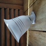 Wall lamp tulip frosted glass edging porcelain support dp 1122240