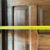 Meuble cabinet louis xiii double corps armoire renaissance ancien