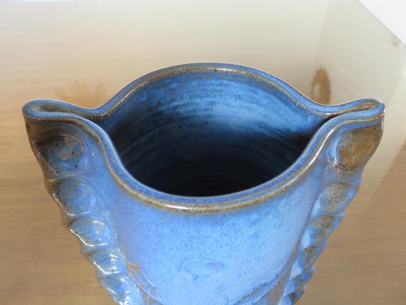 Signed ceramic vase 50/60