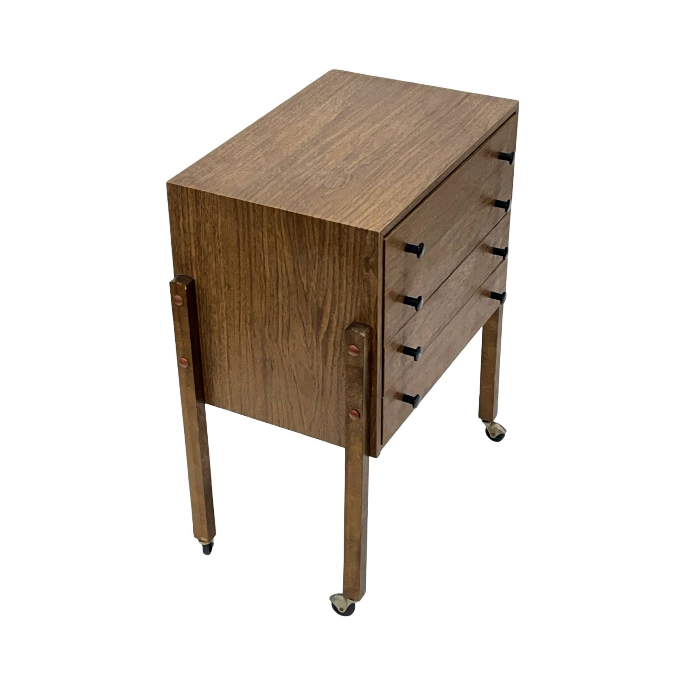 Modernist threader, with organizer, GDR, 1960s.