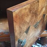 Art Deco style bedside table in marble