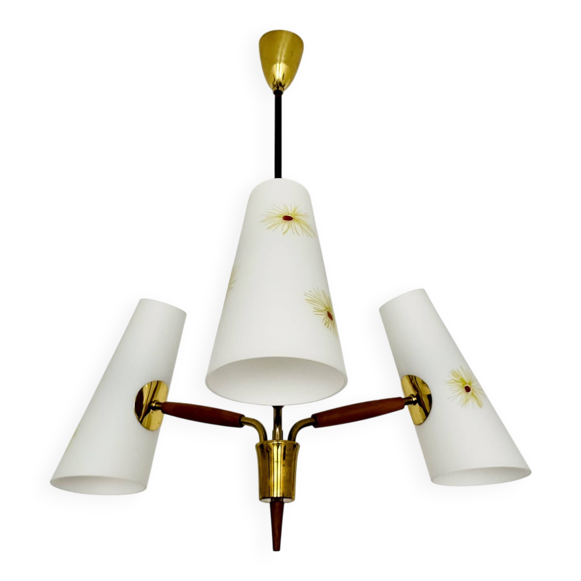 Lustre en laiton de Rupert Nikoll