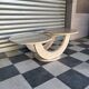 Italian travertine coffee table