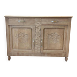 Buffet bas chêne massif