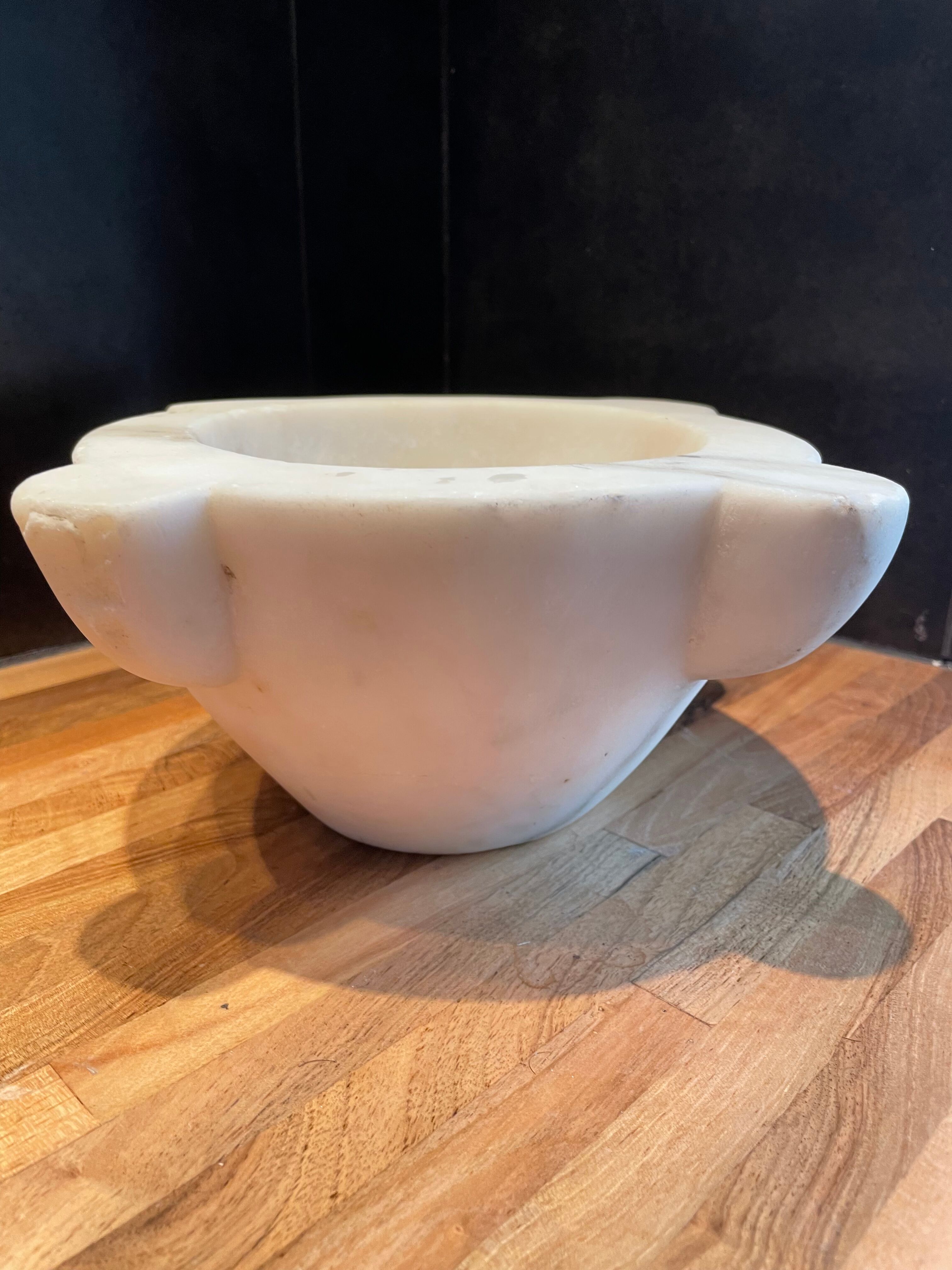 19th century marble mortar