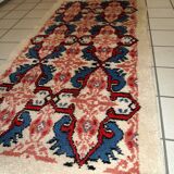 Tapis Berbère Vintage Marocain, Années 1970, Authenticité et Tradition