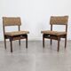 Pair of Rietveld Style Chairs with Adjustable Seat and Backrest, 1950s
