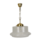 Mid-century Glass Pendant by Kamenicky Senov,1960's.