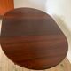Vintage Scandinavian round table in Rio rosewood