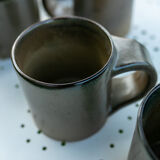 Lot de 5 tasses  Arts Céram en grès