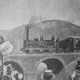 Illustration ancient transport in 1846
