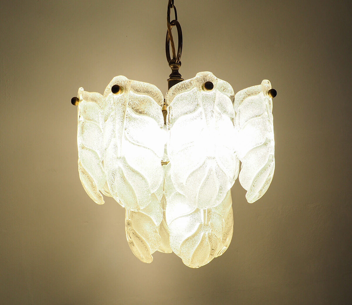 Hanging Lamp in Murano Glass, 1970