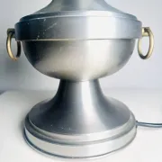 Metal Mushroom Table Lamp By Dijkstra Lampen, The Netherlands, 1960S