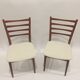 Reupholstered Scandinavian chairs
