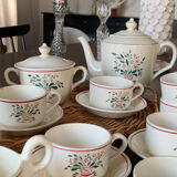 Vintage HB Creil et Montereau coffee service