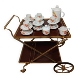 Bavaria 70s floral coffee service