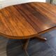 Vintage Scandinavian Baumann style extendable table in Rosewood 1970s