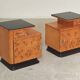 Jindrich Halabala dressing table and bedside tables for Up Zavody 1950