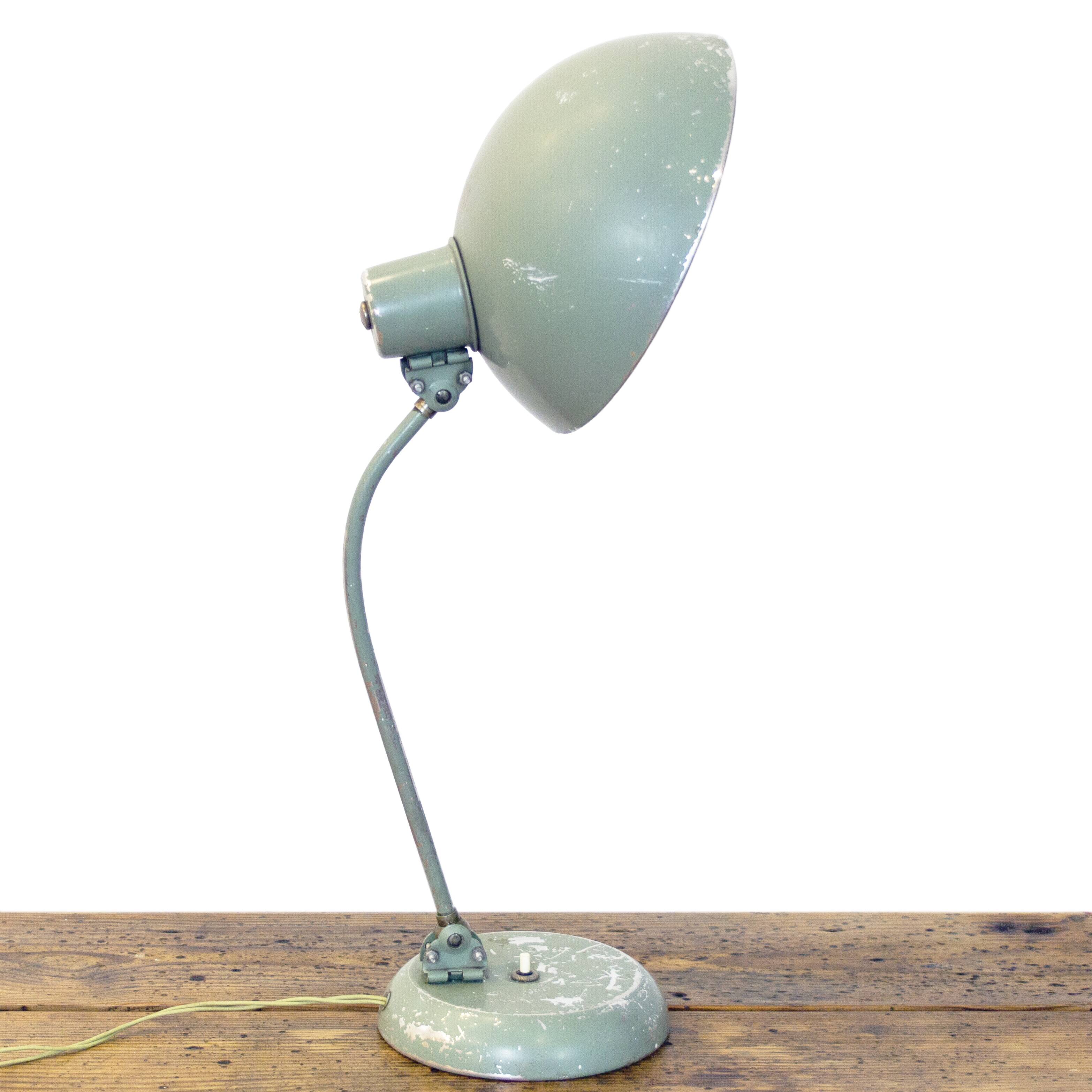 Lampe de bureau industrielle allemande