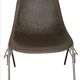 DSS Eames, Charles et Ray, Herman Miller Vitra fiberglass chair, 1970
