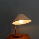 Mid Century Table Lamp by Temde, - Wood, Textile Shade