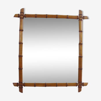 Miroir bambou 75 x 84 cm