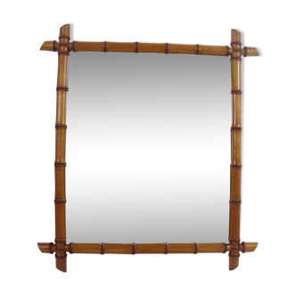 Miroir bambou 75 x 84 cm