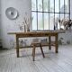 Mountain furniture table 1950 solid beech