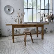 Table mobilier montagne 1950 hêtre massif