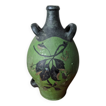 Clay jar traditional Provençal pottery