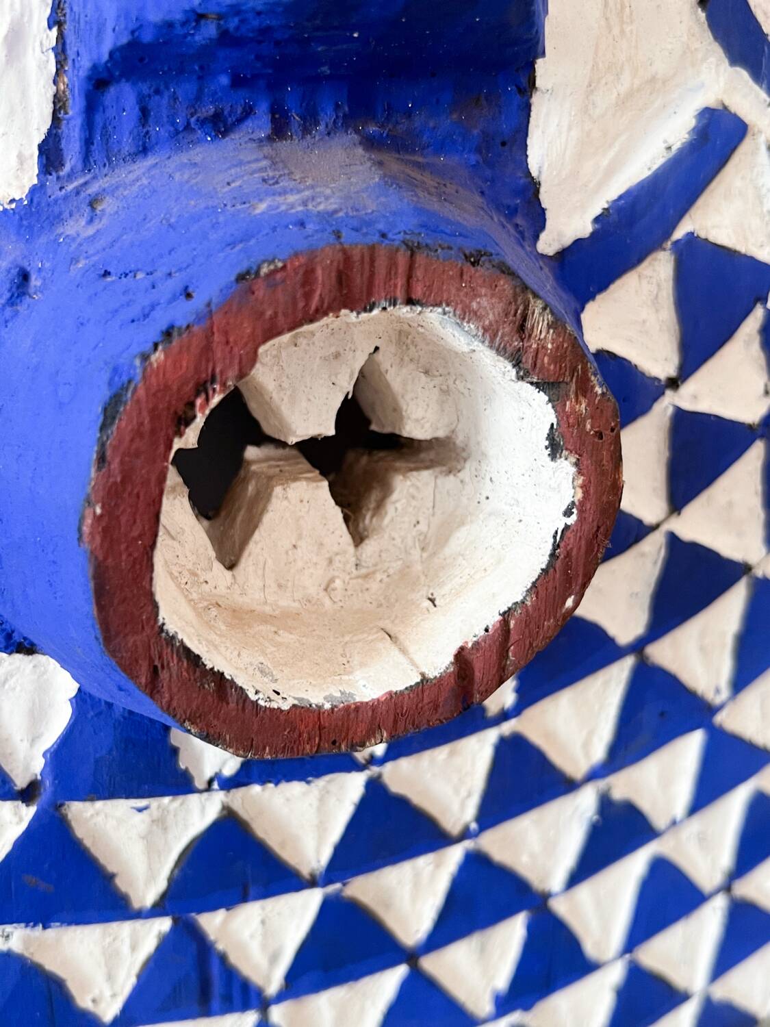 Masque soleil Bobo bleu (Burkina Faso)