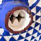 Masque soleil Bobo bleu (Burkina Faso)