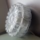 Vintage glass ceiling light from the 1960s
