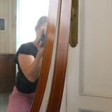Edwardian style standing mirror Maple & co